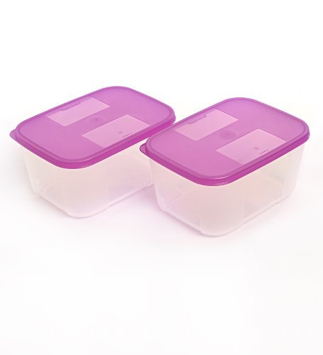 Amazon.com: Tupperware Set of 2 Small Freezer Mate Containers 650